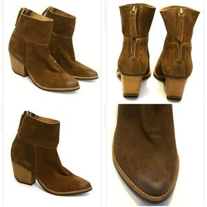 Matisse SOHO brown suede boots 9.5